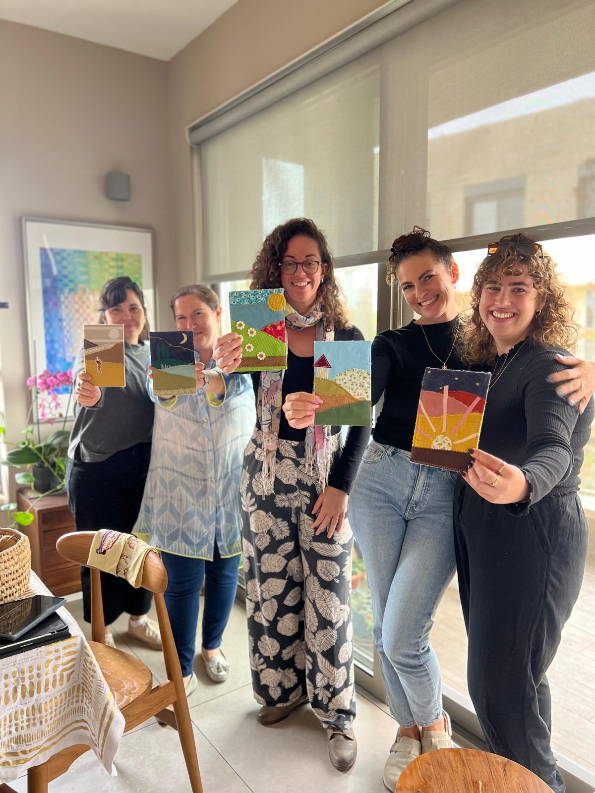 סדנת יצירת תמונת בד נוף אישי | מושב צופית 1.5