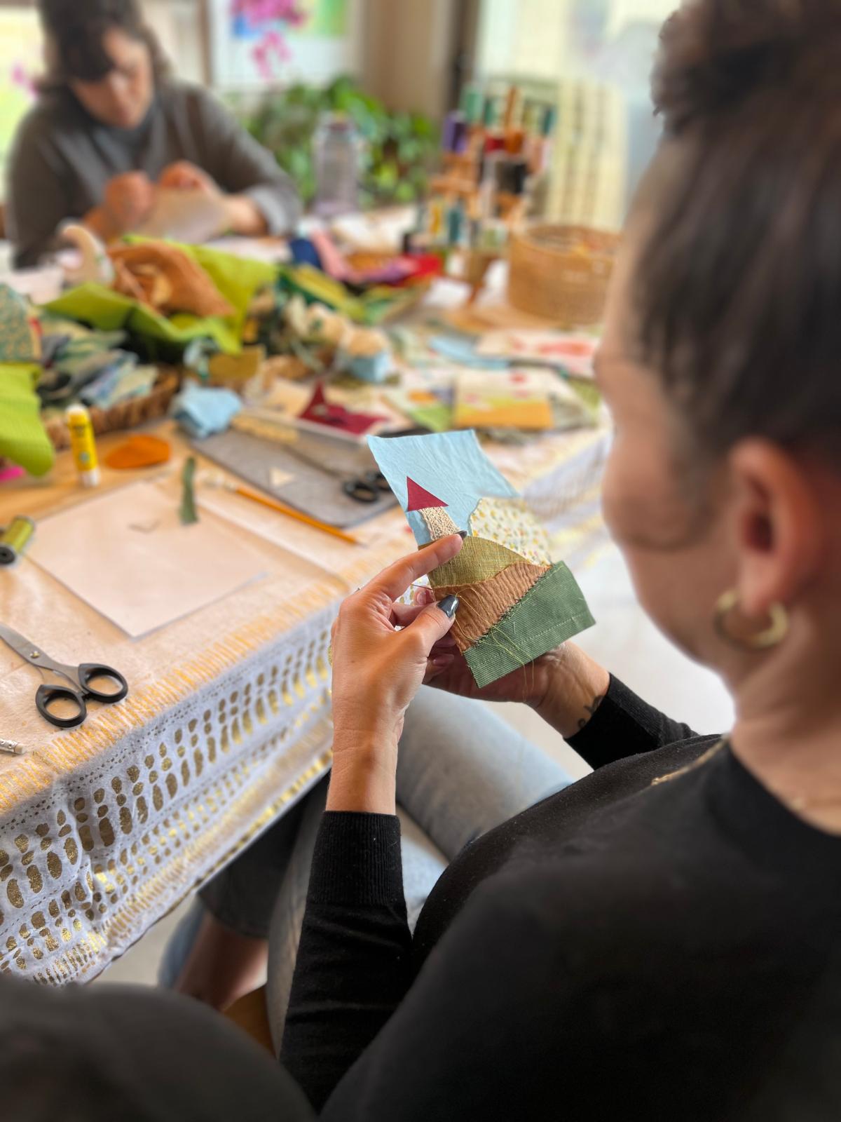 סדנת יצירת תמונת בד נוף אישי | מושב צופית 1.5