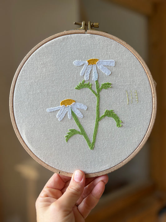 סדנת יצירת תמונת פרח אביבי