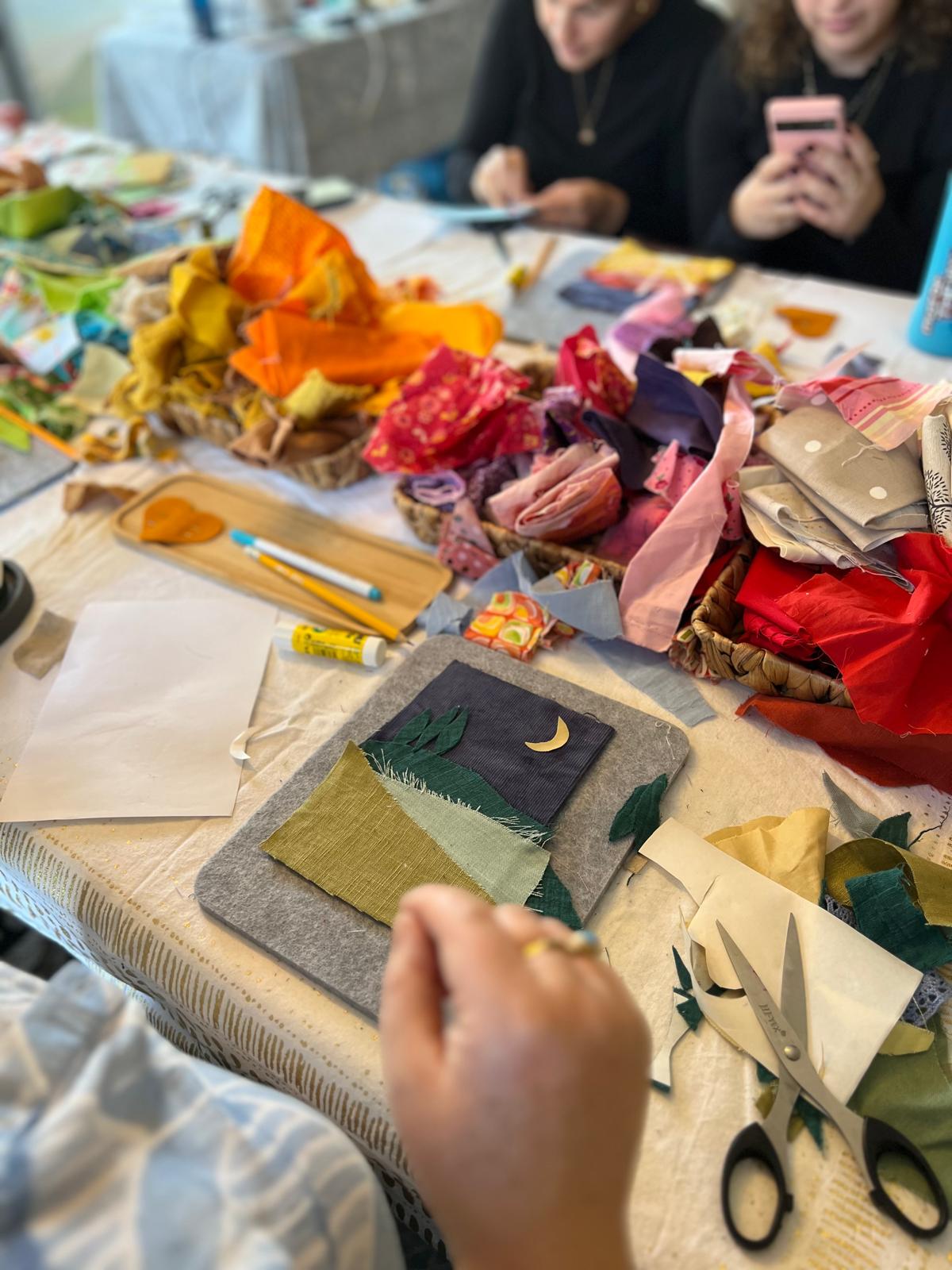 סדנת יצירת תמונת בד נוף אישי | חיפה 15.5